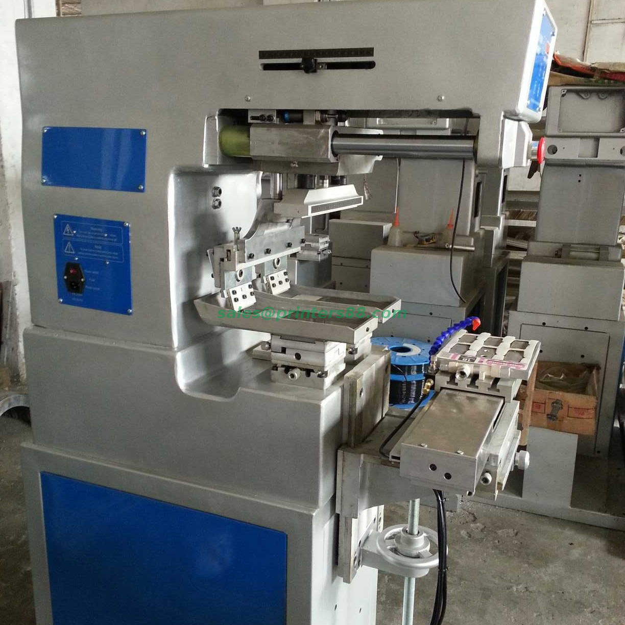 Two Color Pad Printing Machine with Shuttle (M2/S)