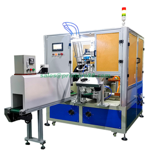 Multi Color Milk Tea Disposable Plastic Cup Screen Printing Machine (HX-1SR-LED)