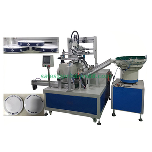 Automatic Screen Printer for Cosmetic Plastic Lid