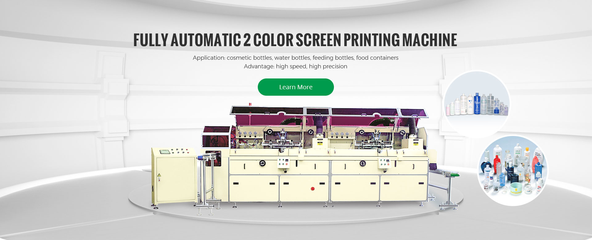 flatbed screen printing machine